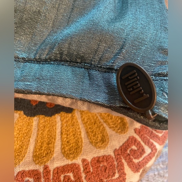 Large Upcycled Wristlet Pouch Purse - Picture 7 of 10